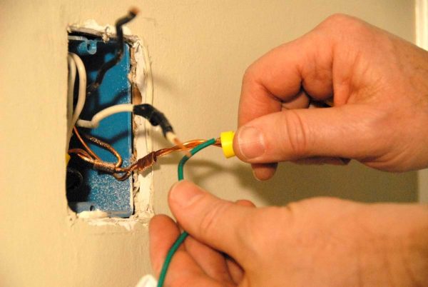 Connect ground wires