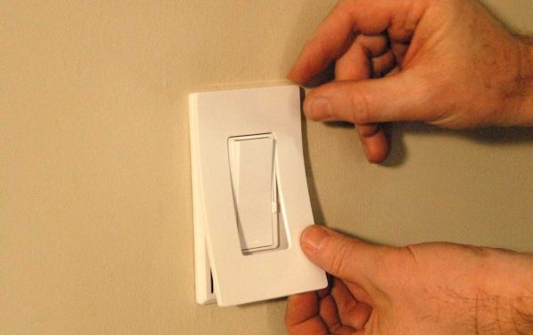 Install faceplate