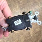 screw terminals on light switch