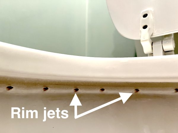 toilet rim jets